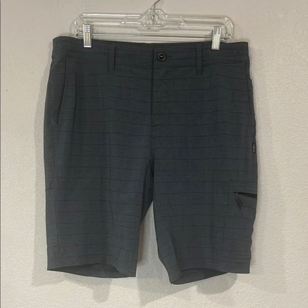 O’Neill Crossover hybrid shorts navy stripe 34 waist